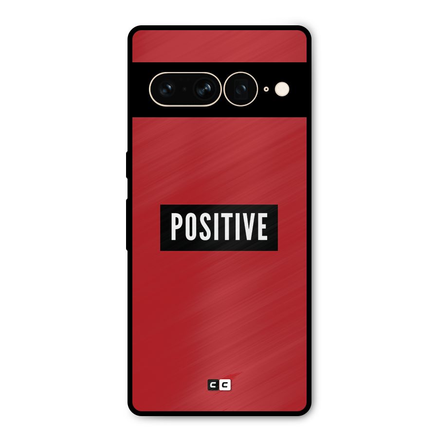 Positive Minimal Metal Back Case for Google Pixel 7 Pro