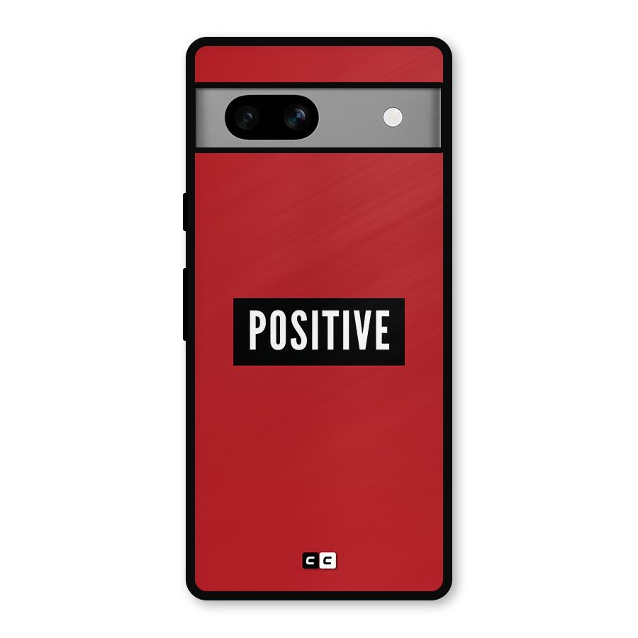 Positive Minimal Metal Back Case for Google Pixel 7a
