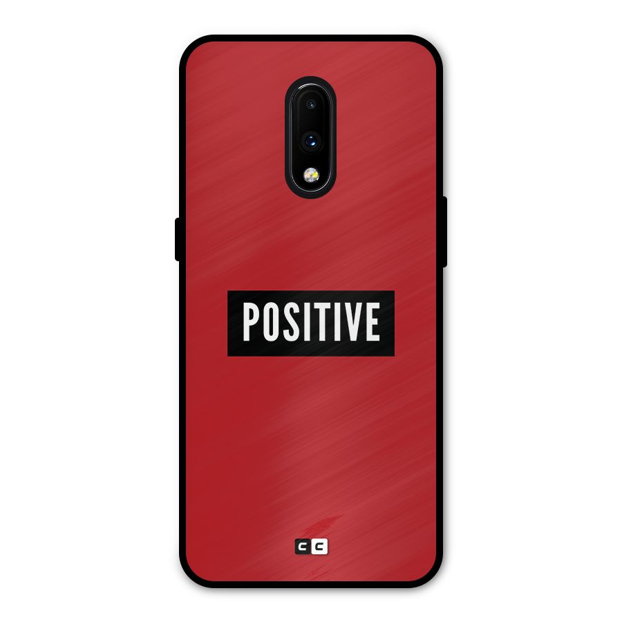 Positive Minimal Metal Back Case for OnePlus 7