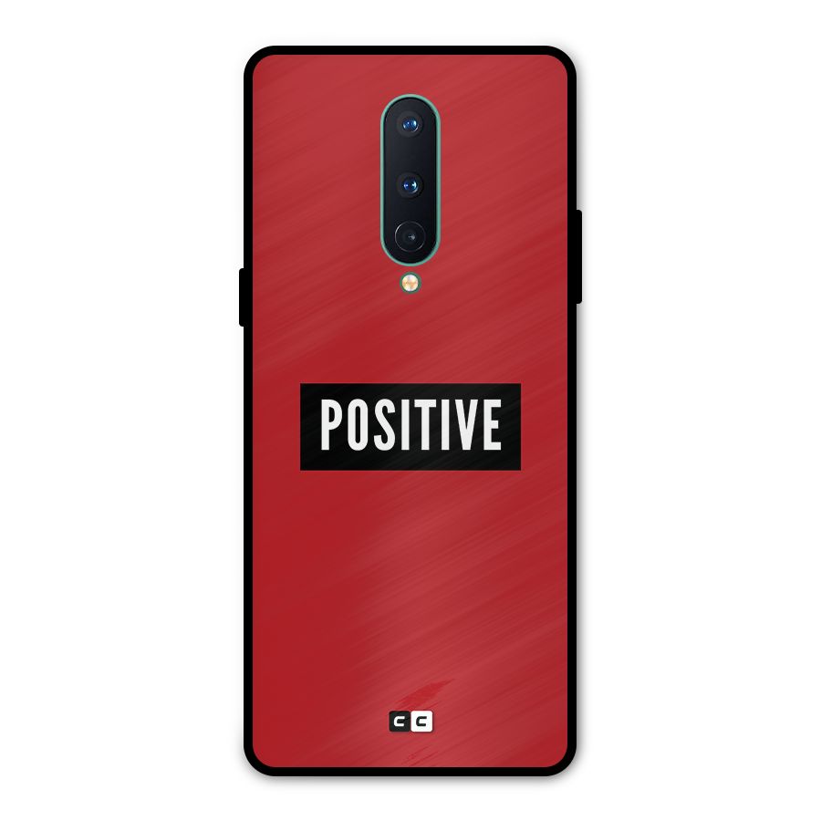 Positive Minimal Metal Back Case for OnePlus 8