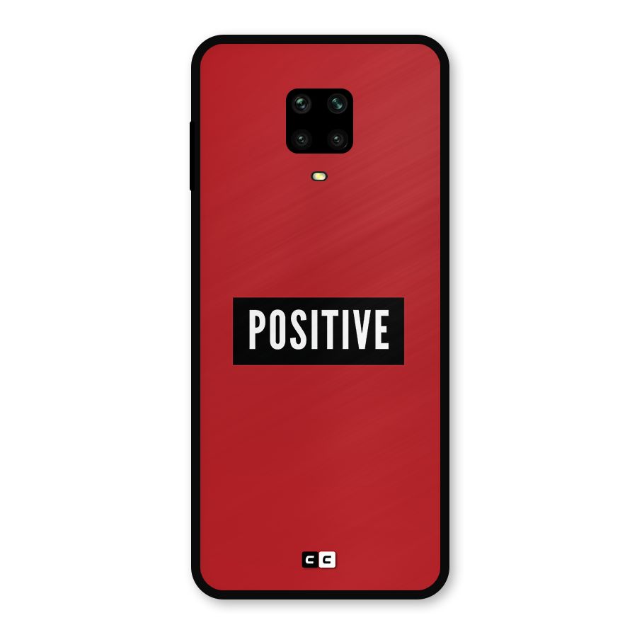 Positive Minimal Metal Back Case for Poco M2 Pro