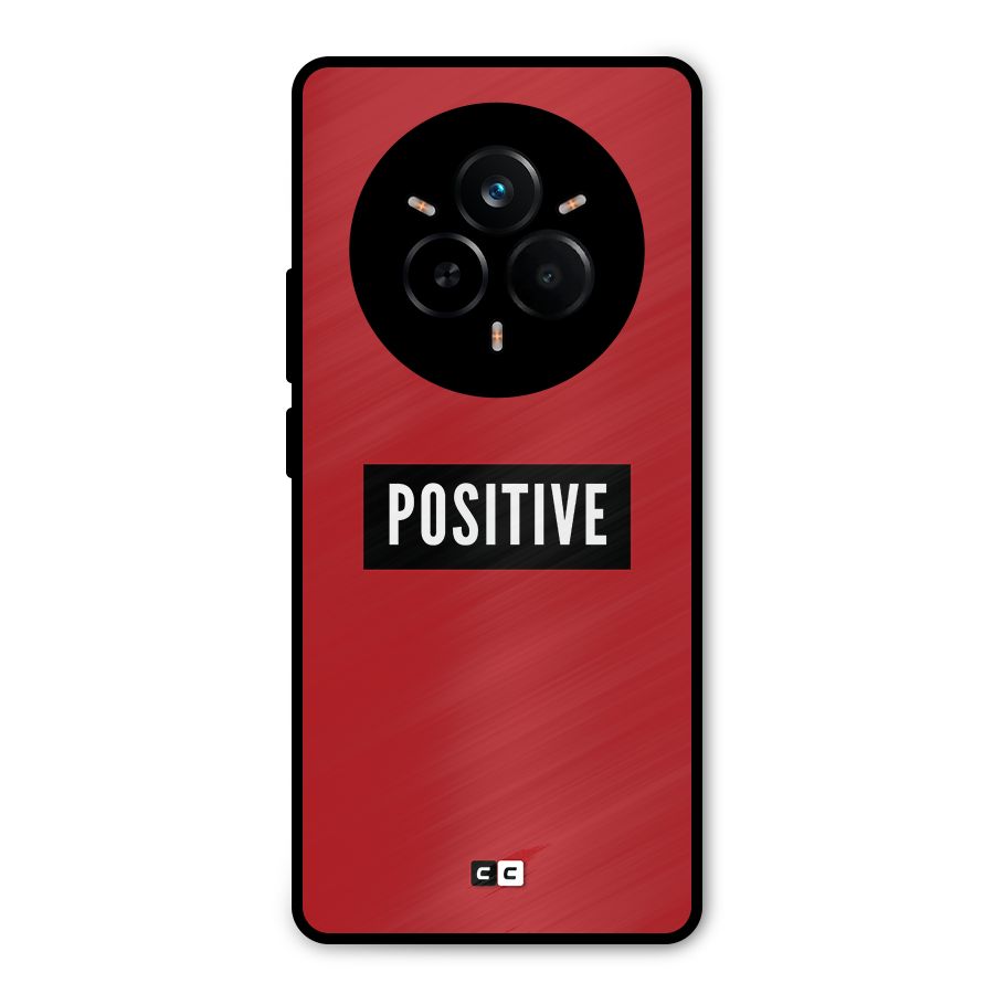 Positive Minimal Metal Back Case for Realme 14 Pro Plus