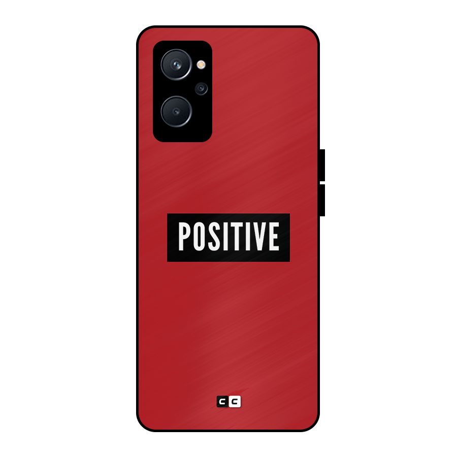 Positive Minimal Metal Back Case for Realme 9i 5G