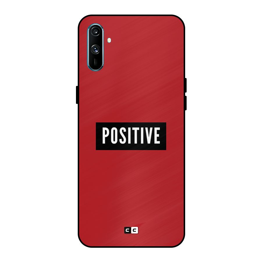Positive Minimal Metal Back Case for Realme C3