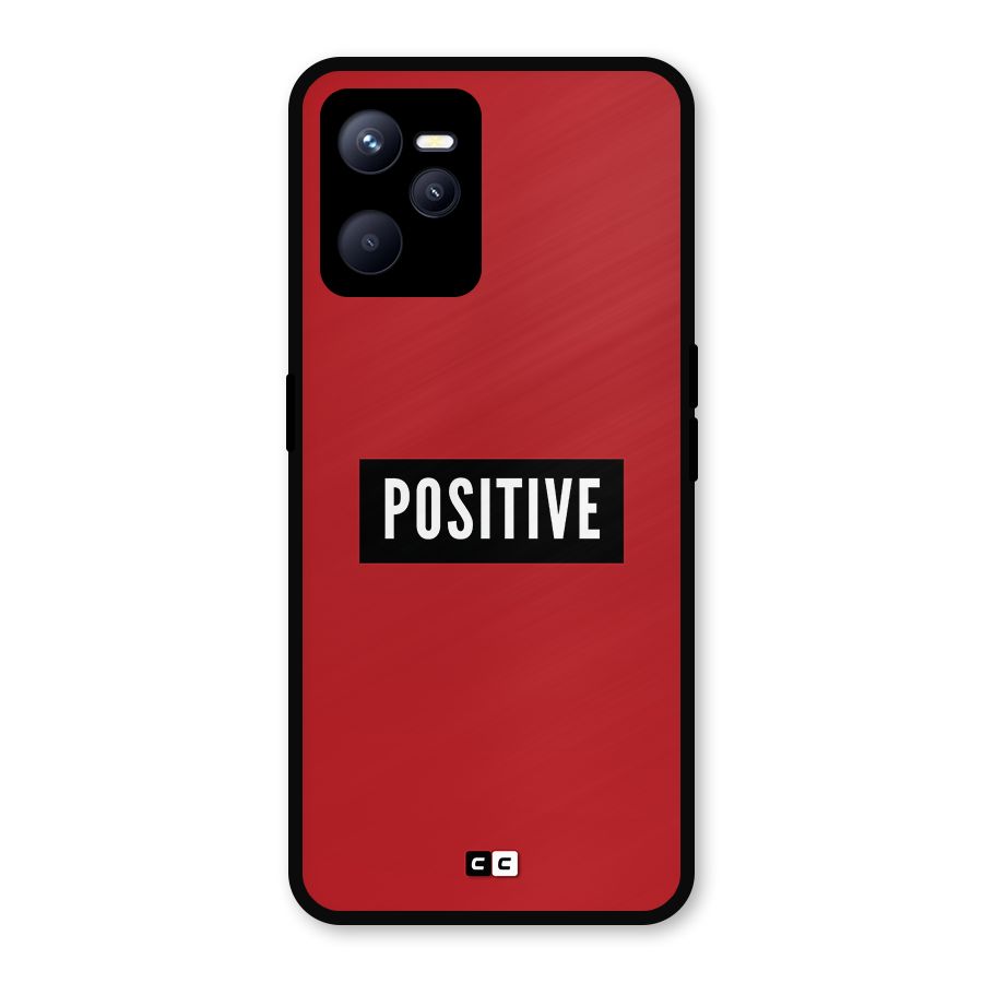 Positive Minimal Metal Back Case for Realme C35