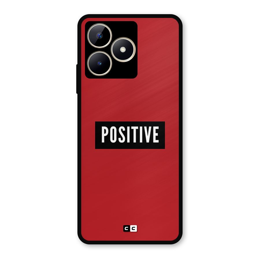 Positive Minimal Metal Back Case for Realme C53