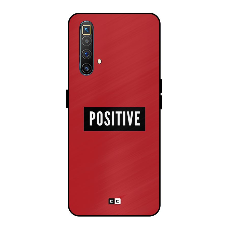 Positive Minimal Metal Back Case for Realme X3 SuperZoom