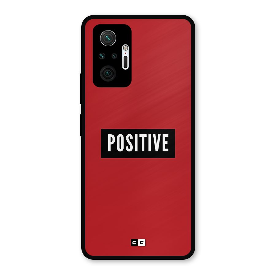 Positive Minimal Metal Back Case for Redmi Note 10 Pro Max