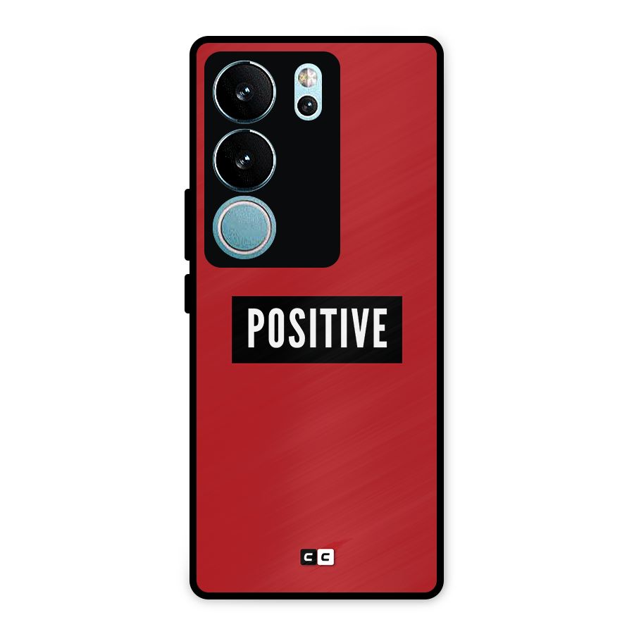 Positive Minimal Metal Back Case for Vivo V29 Pro