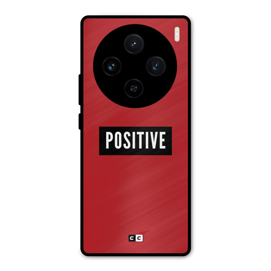 Positive Minimal Metal Back Case for Vivo X100