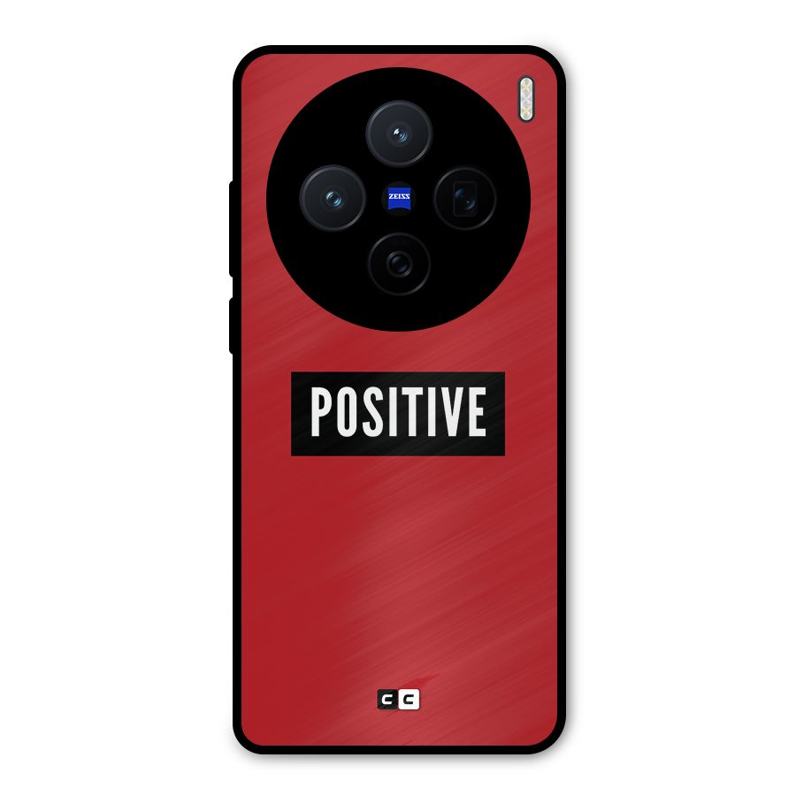 Positive Minimal Metal Back Case for Vivo X200