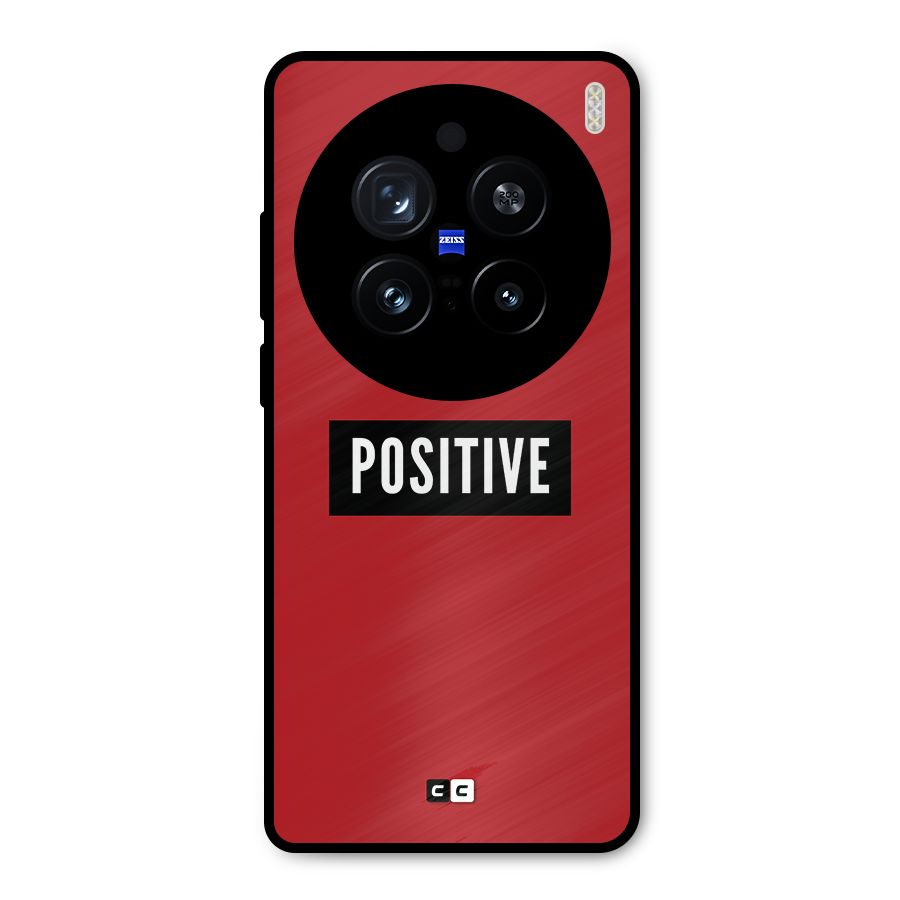 Positive Minimal Metal Back Case for Vivo X200 Pro