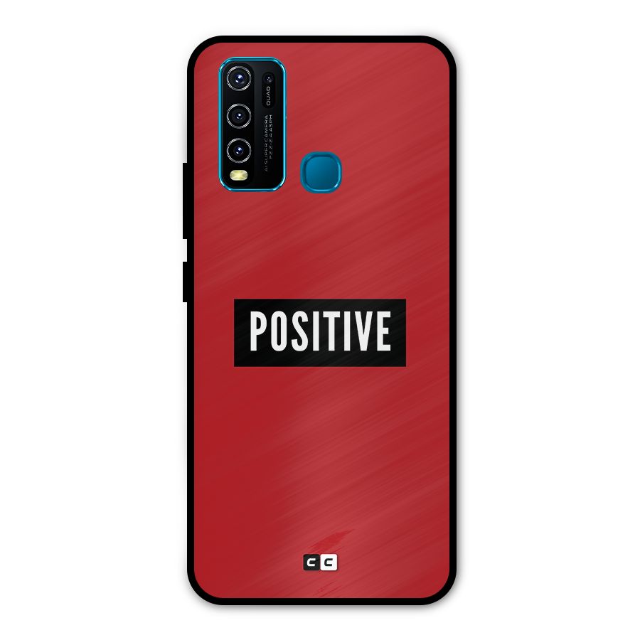 Positive Minimal Metal Back Case for Vivo Y30