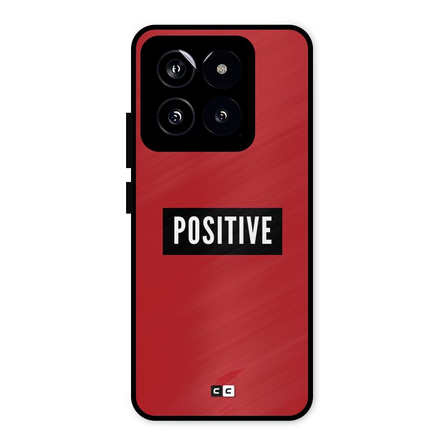 Positive Minimal Metal Back Case for Xiaomi 14