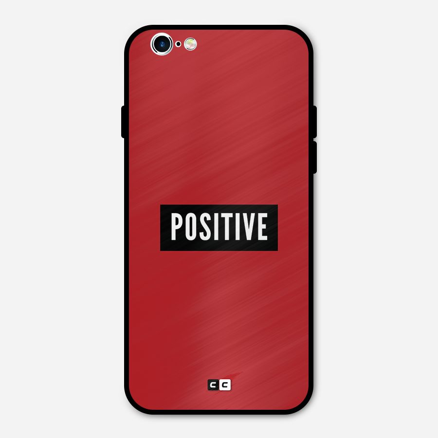 Positive Minimal Metal Back Case for iPhone 6 6s