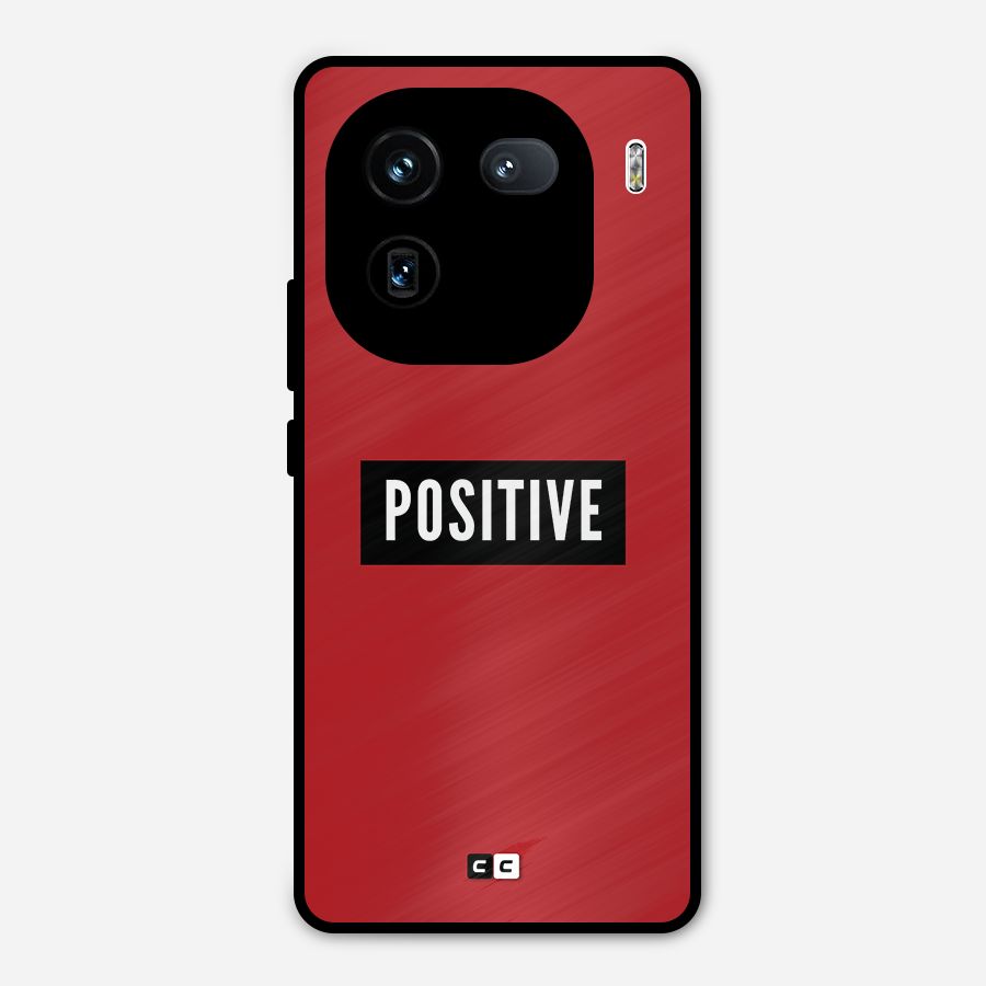 Positive Minimal Metal Back Case for iQOO 12
