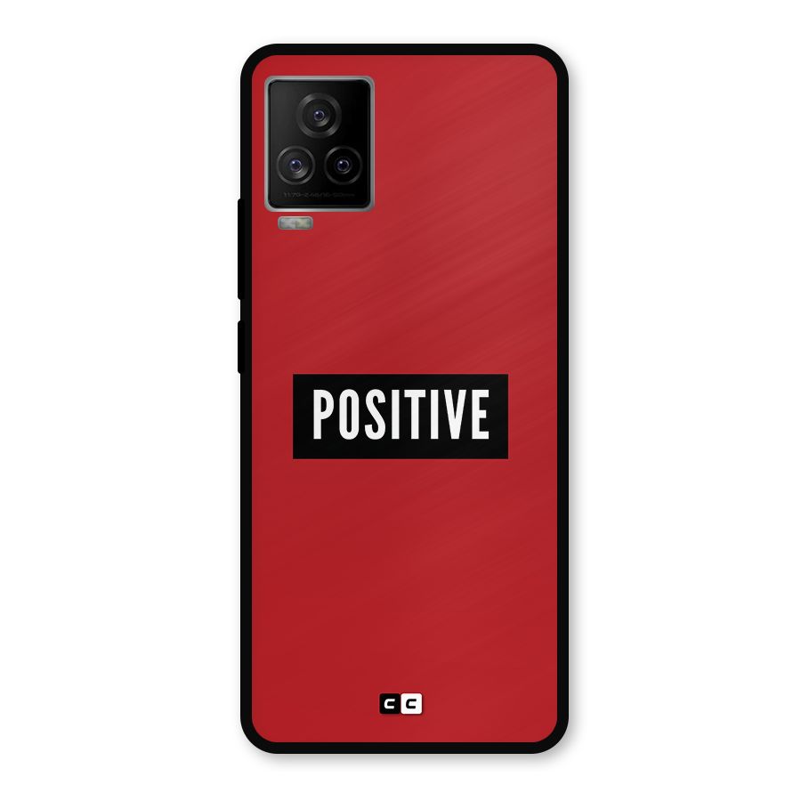 Positive Minimal Metal Back Case for iQOO 7 Legend 5G