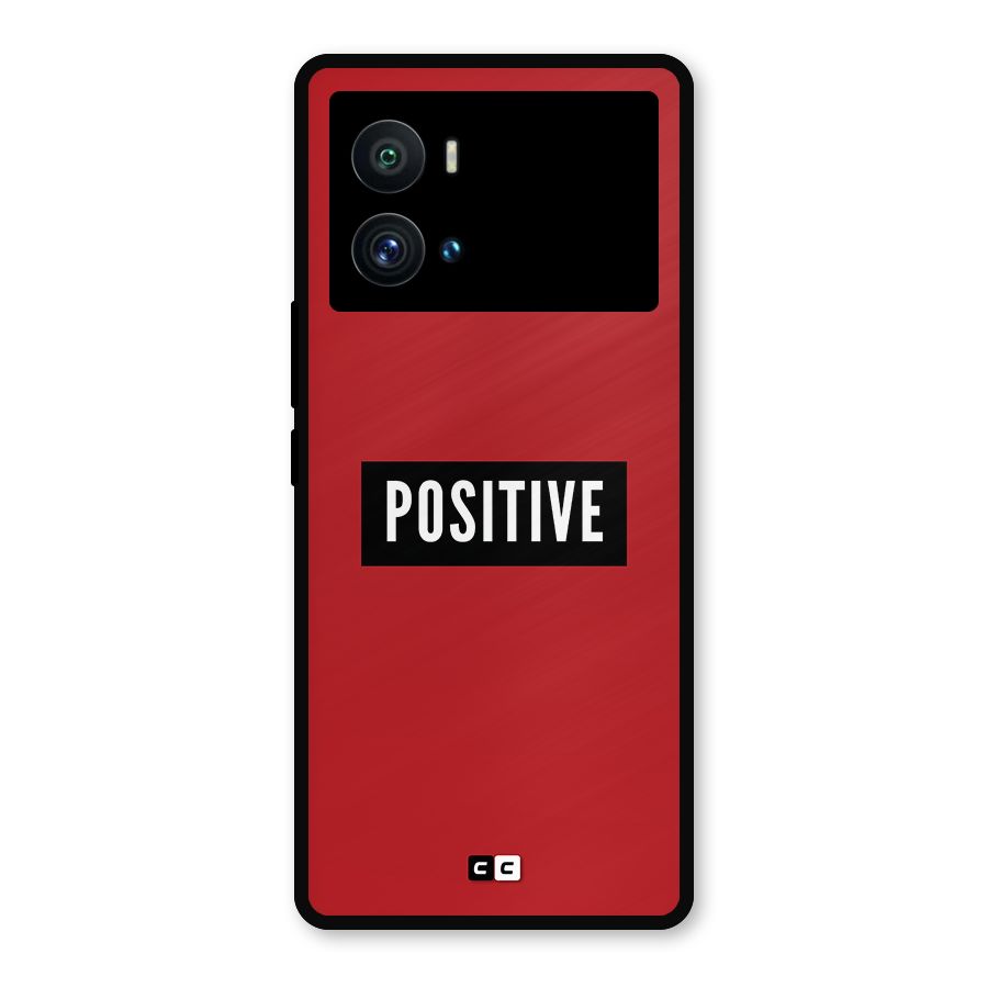 Positive Minimal Metal Back Case for iQOO 9 Pro