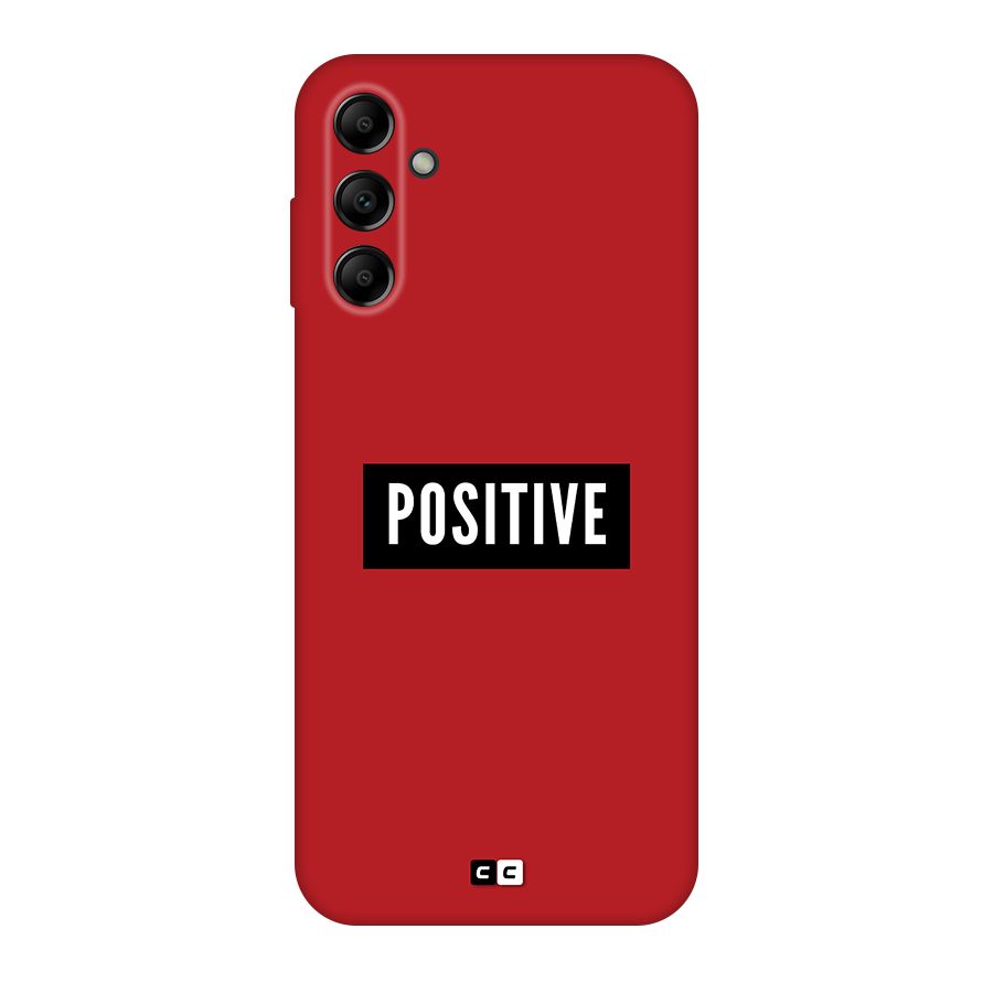 Positive Minimal Original Polycarbonate Back Case for Galaxy A14 5G