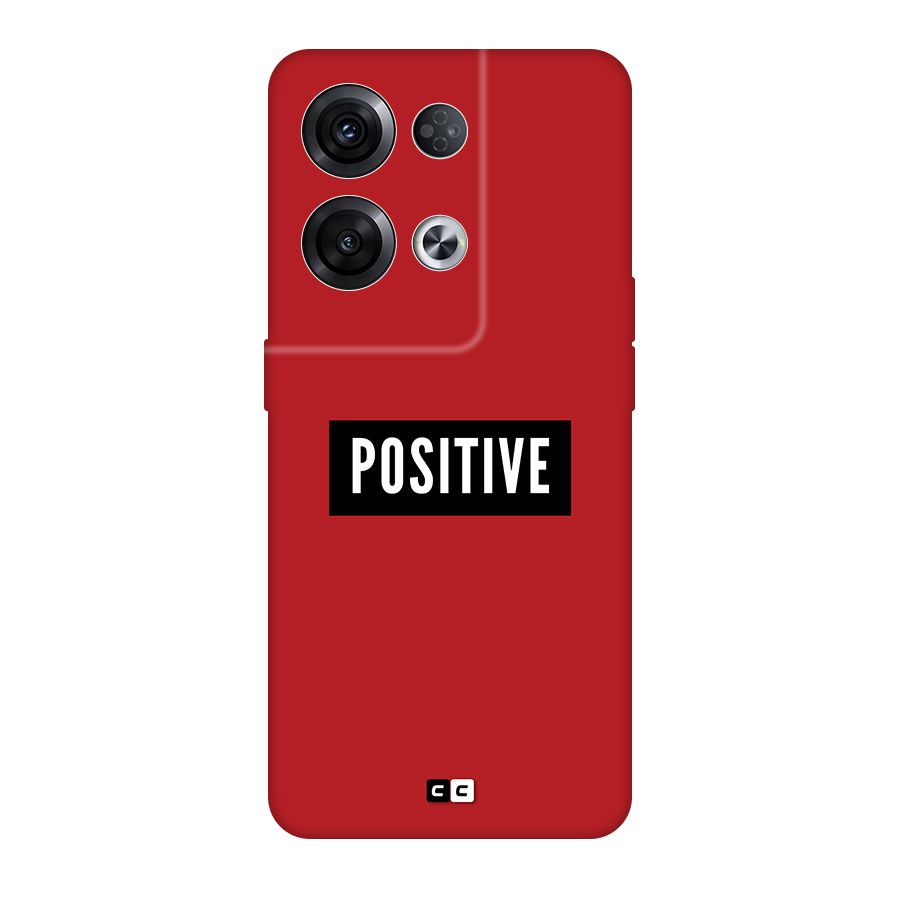 Positive Minimal Original Polycarbonate Back Case for Oppo Reno8 Pro 5G