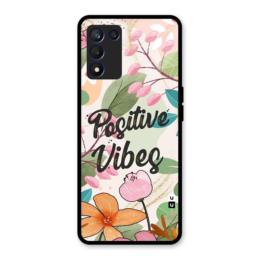Positive Vibes Glass Back Case for Realme 9 5G Speed