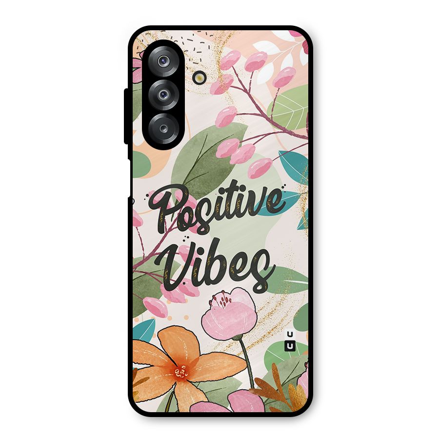 Positive Vibes Metal Back Case for Galaxy A26