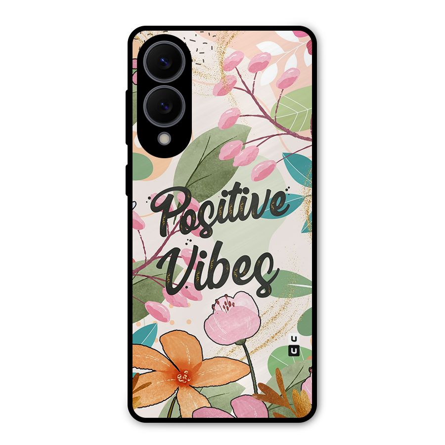 Positive Vibes Metal Back Case for Galaxy S25 Edge