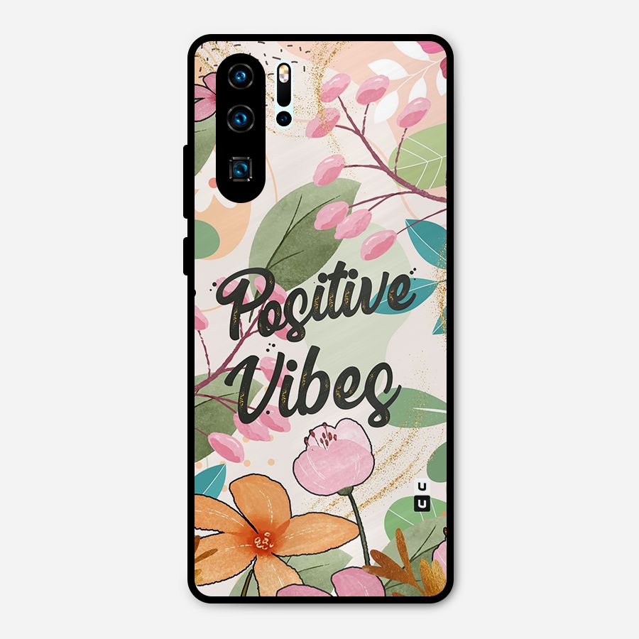Positive Vibes Metal Back Case for Huawei P30 Pro