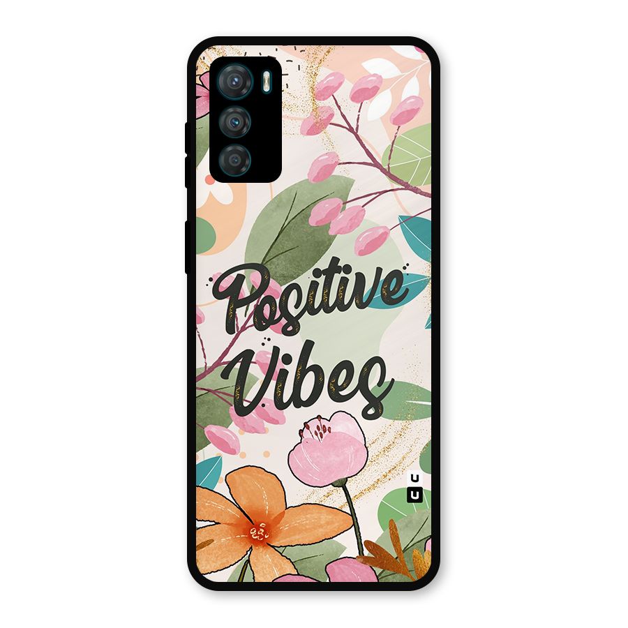 Positive Vibes Metal Back Case for Moto G42