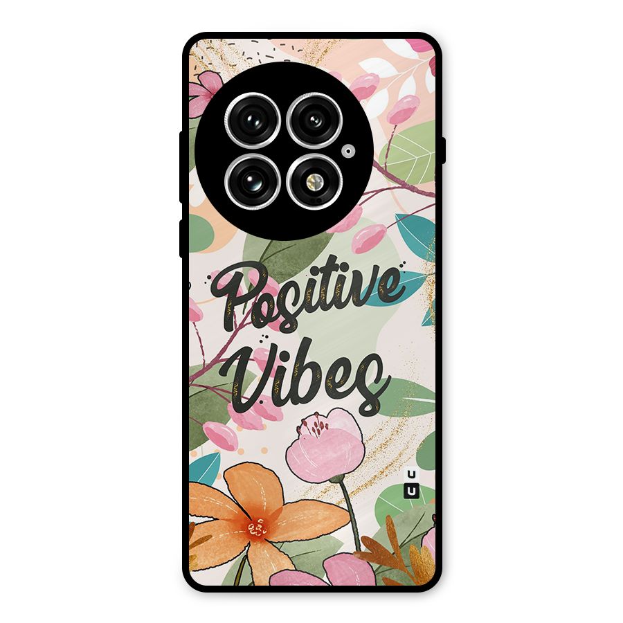 Positive Vibes Metal Back Case for OnePlus 13