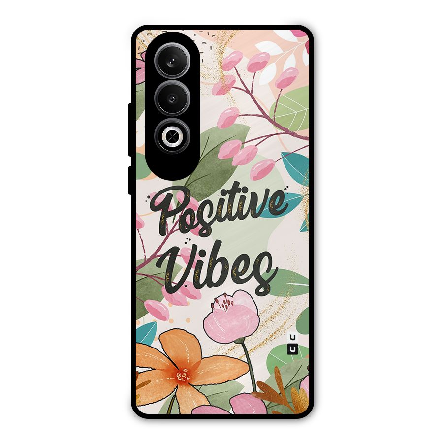 Positive Vibes Metal Back Case for OnePlus Nord CE4