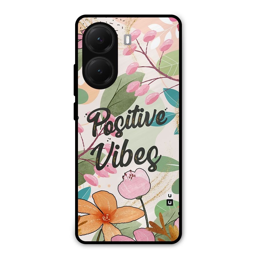Positive Vibes Metal Back Case for Poco X7 Pro