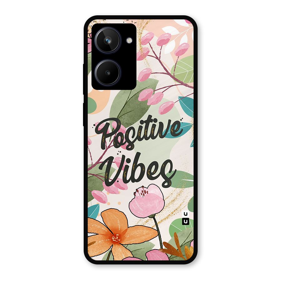 Positive Vibes Metal Back Case for Realme 10