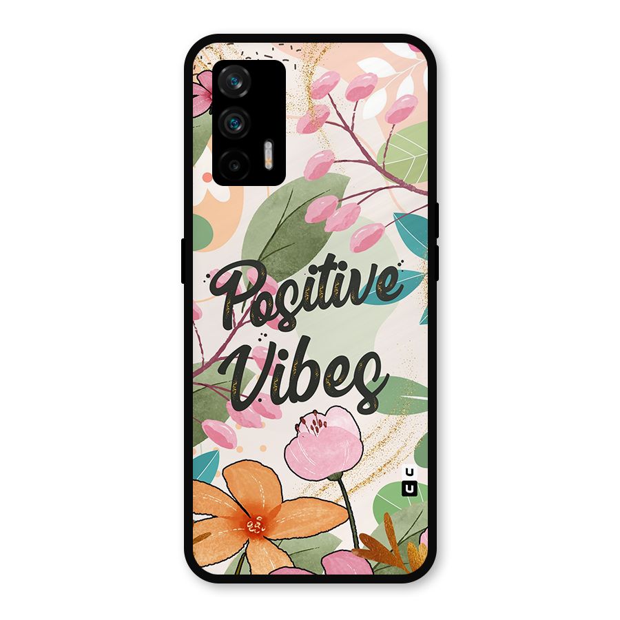 Positive Vibes Metal Back Case for Realme GT 5G