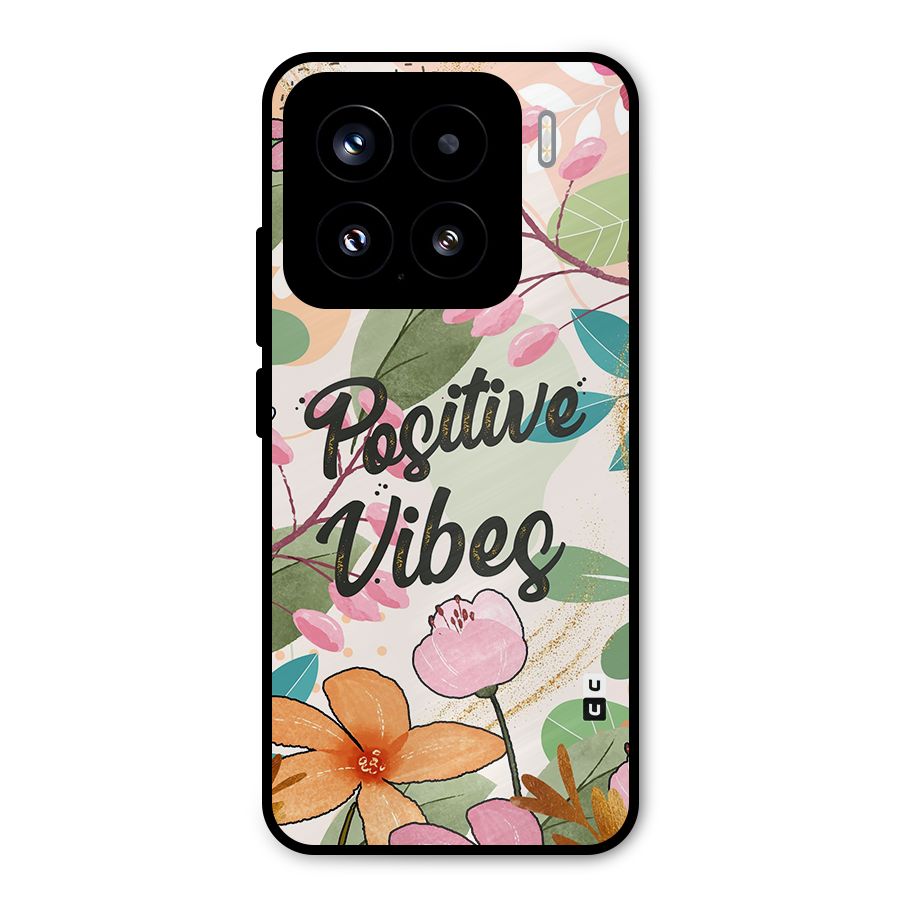 Positive Vibes Metal Back Case for Xiaomi 15