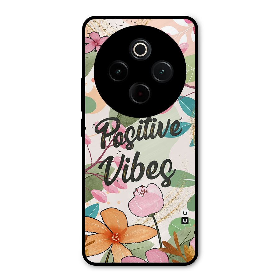 Positive Vibes Metal Back Case for iQOO Z10