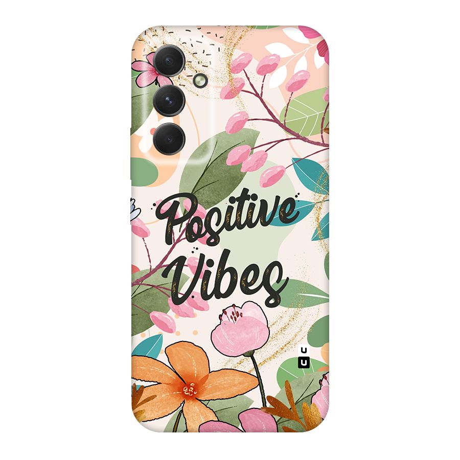 Positive Vibes Original Polycarbonate Back Case for Galaxy A54