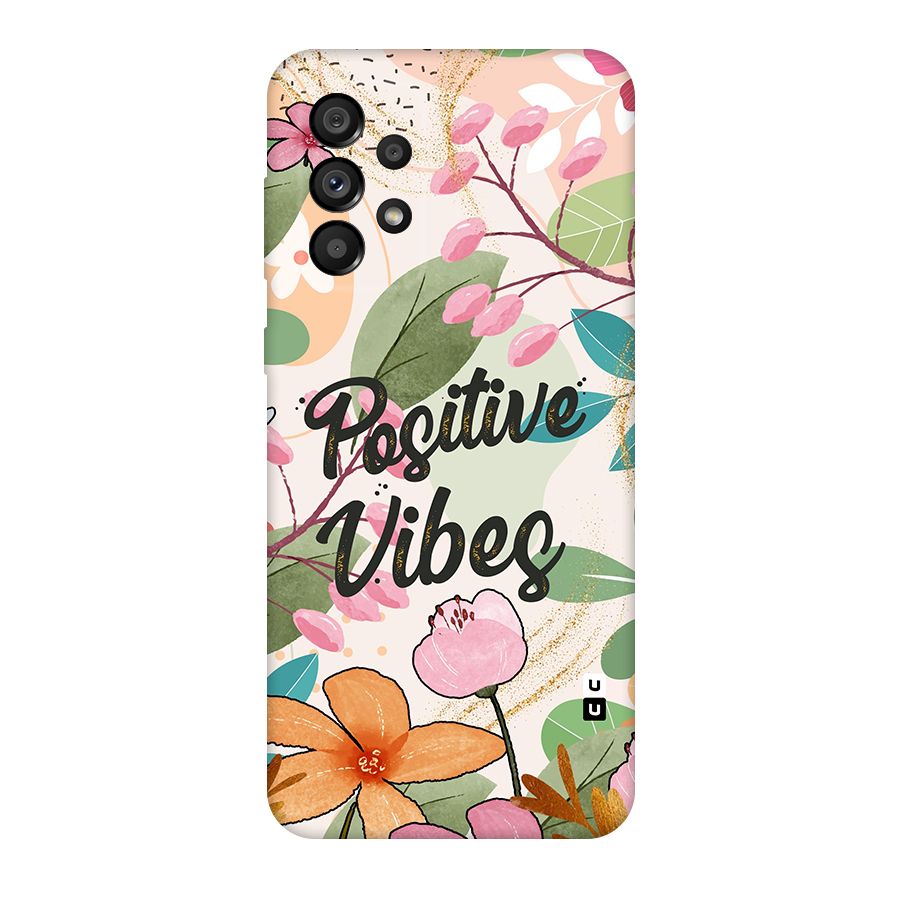 Positive Vibes Original Polycarbonate Back Case for Galaxy A73 5G
