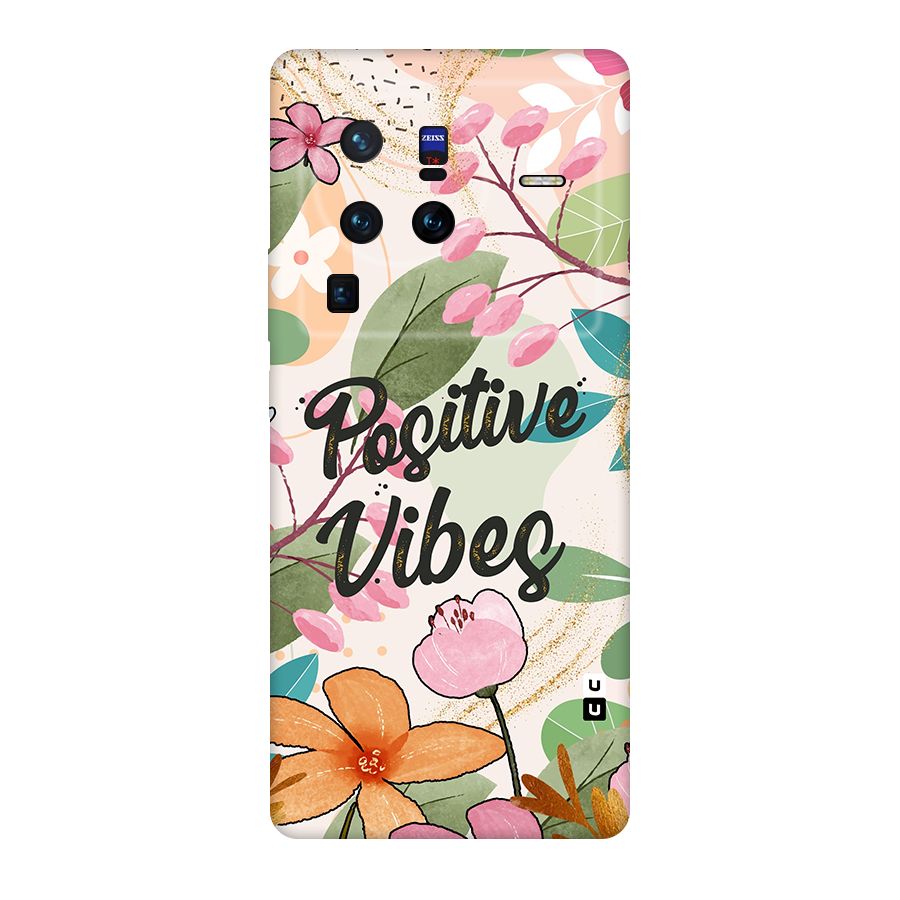 Positive Vibes Original Polycarbonate Back Case for Vivo X80