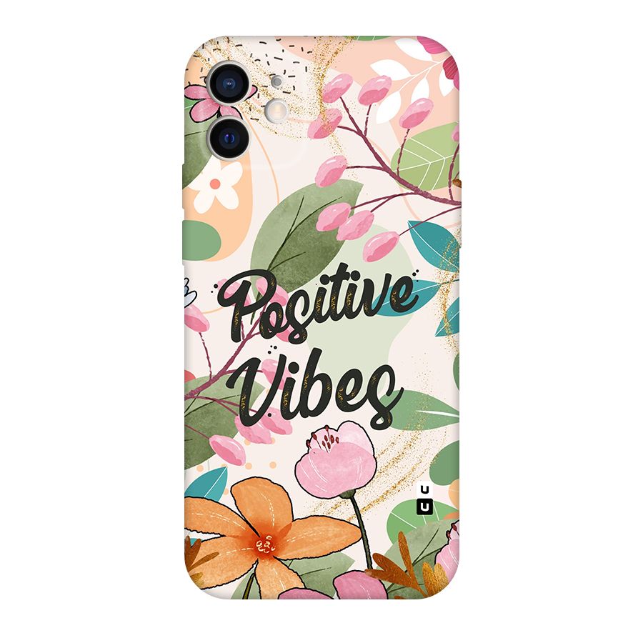 Positive Vibes Original Polycarbonate Back Case for iPhone 12