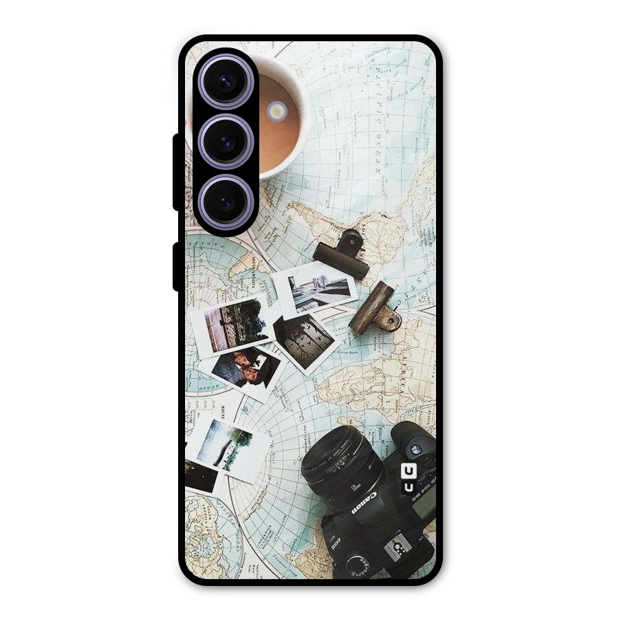 Post Stamps Travel Metal Back Case for Galaxy S24