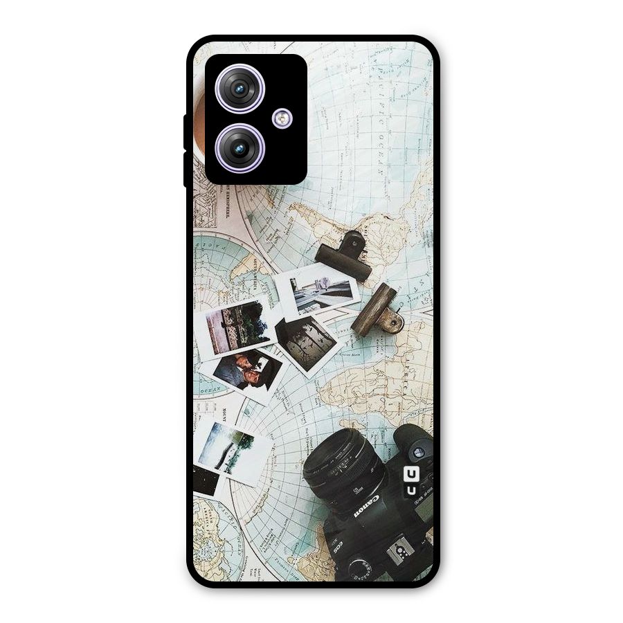 Post Stamps Travel Metal Back Case for Moto G64