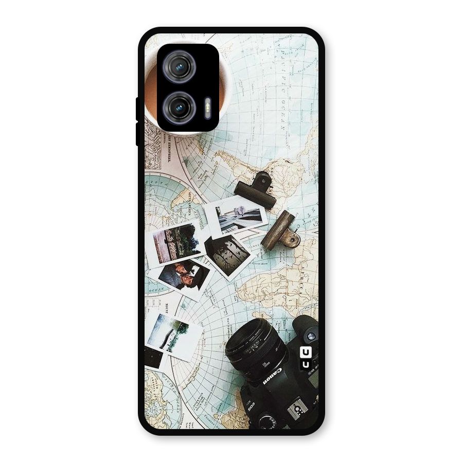 Post Stamps Travel Metal Back Case for Moto G73