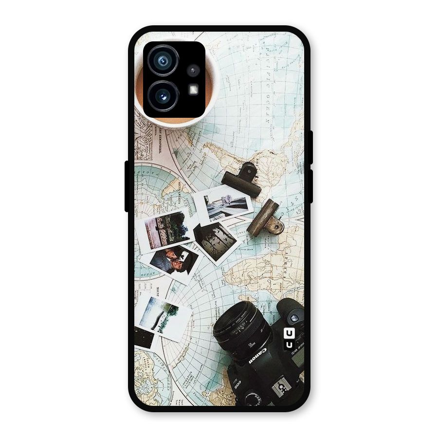 Post Stamps Travel Metal Back Case for Nothing Phone 1