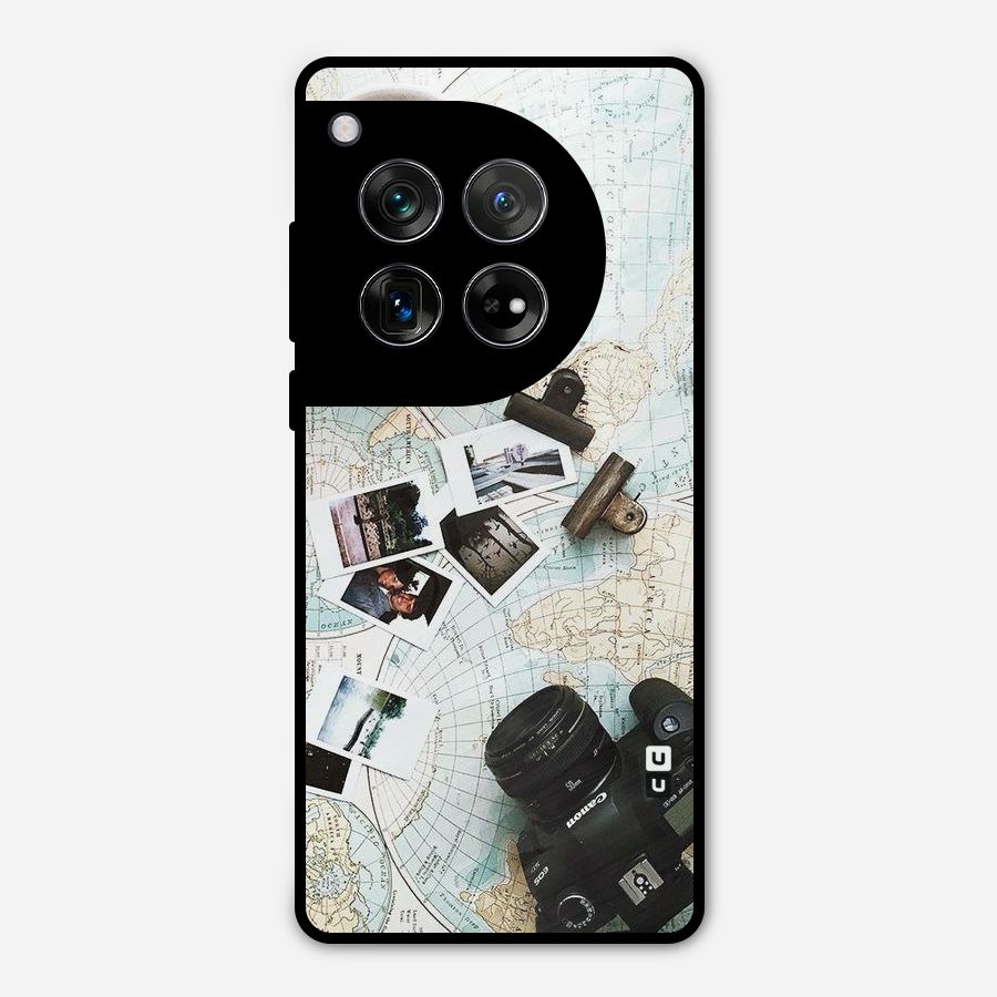 Post Stamps Travel Metal Back Case for OnePlus 12