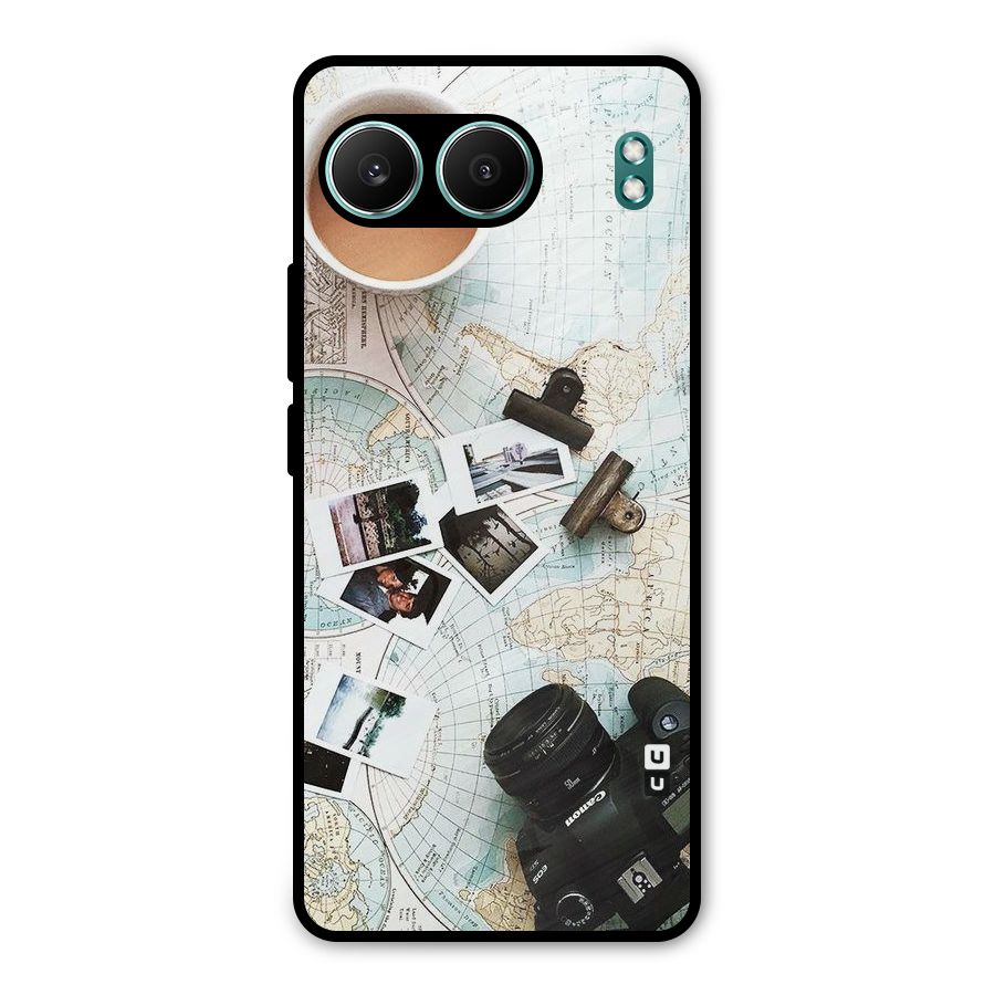 Post Stamps Travel Metal Back Case for OnePlus Nord 4
