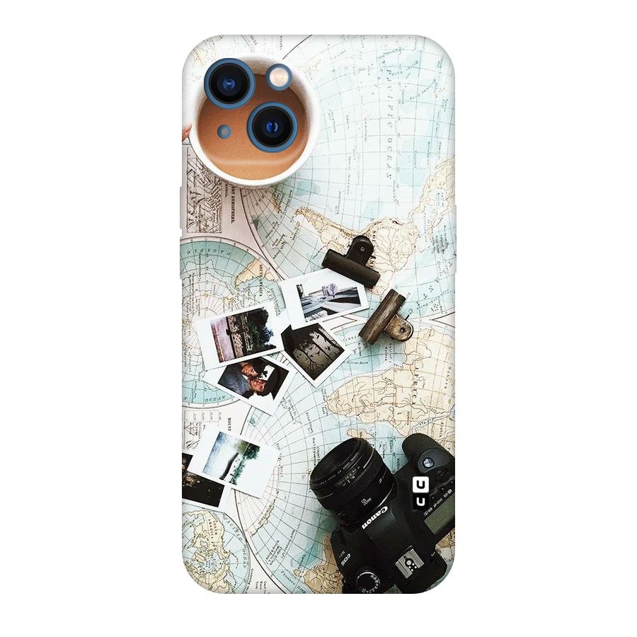 Post Stamps Travel Original Polycarbonate Back Case for iPhone 13