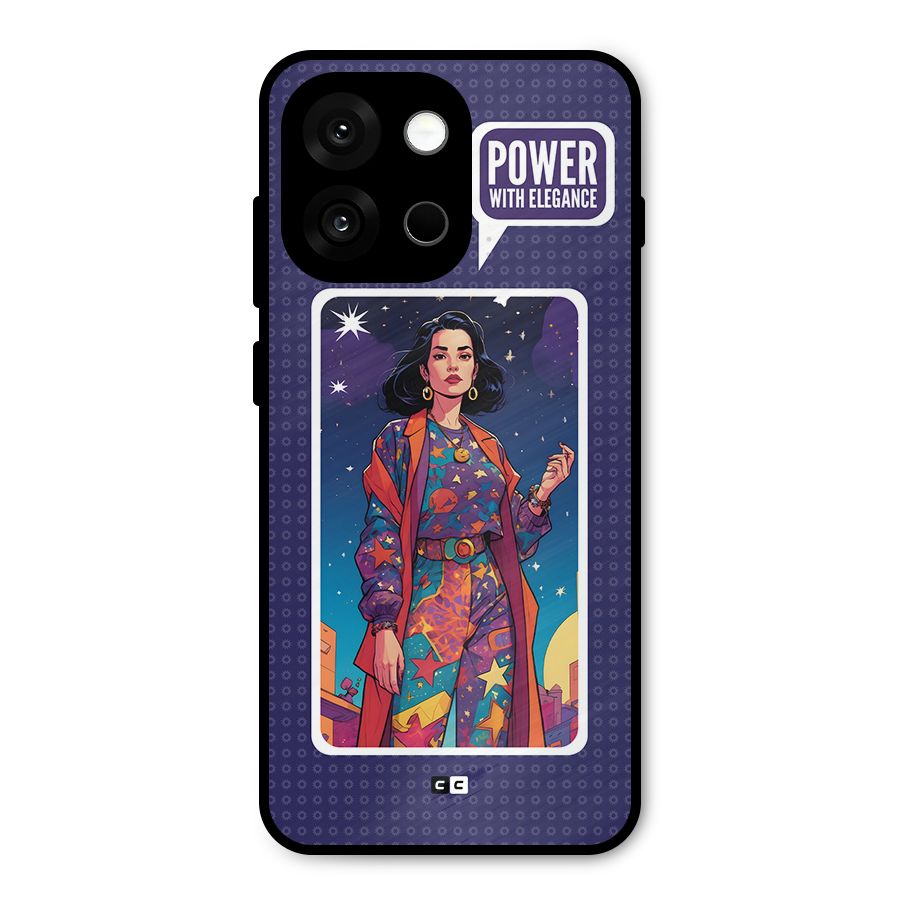 Power With Elegance Metal Back Case for OnePlus 13s