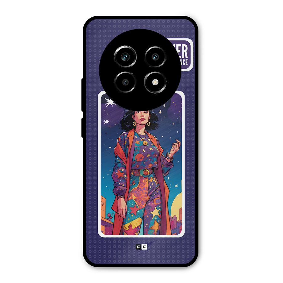Power With Elegance Metal Back Case for Realme 13 Pro