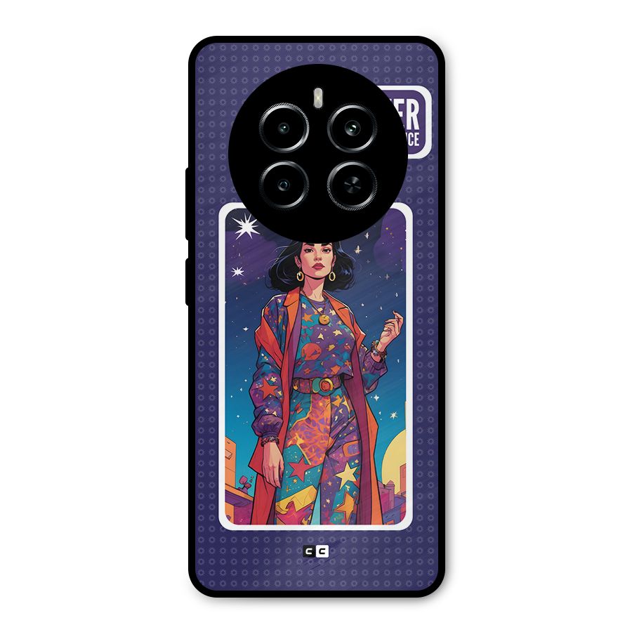 Power With Elegance Metal Back Case for Realme P1